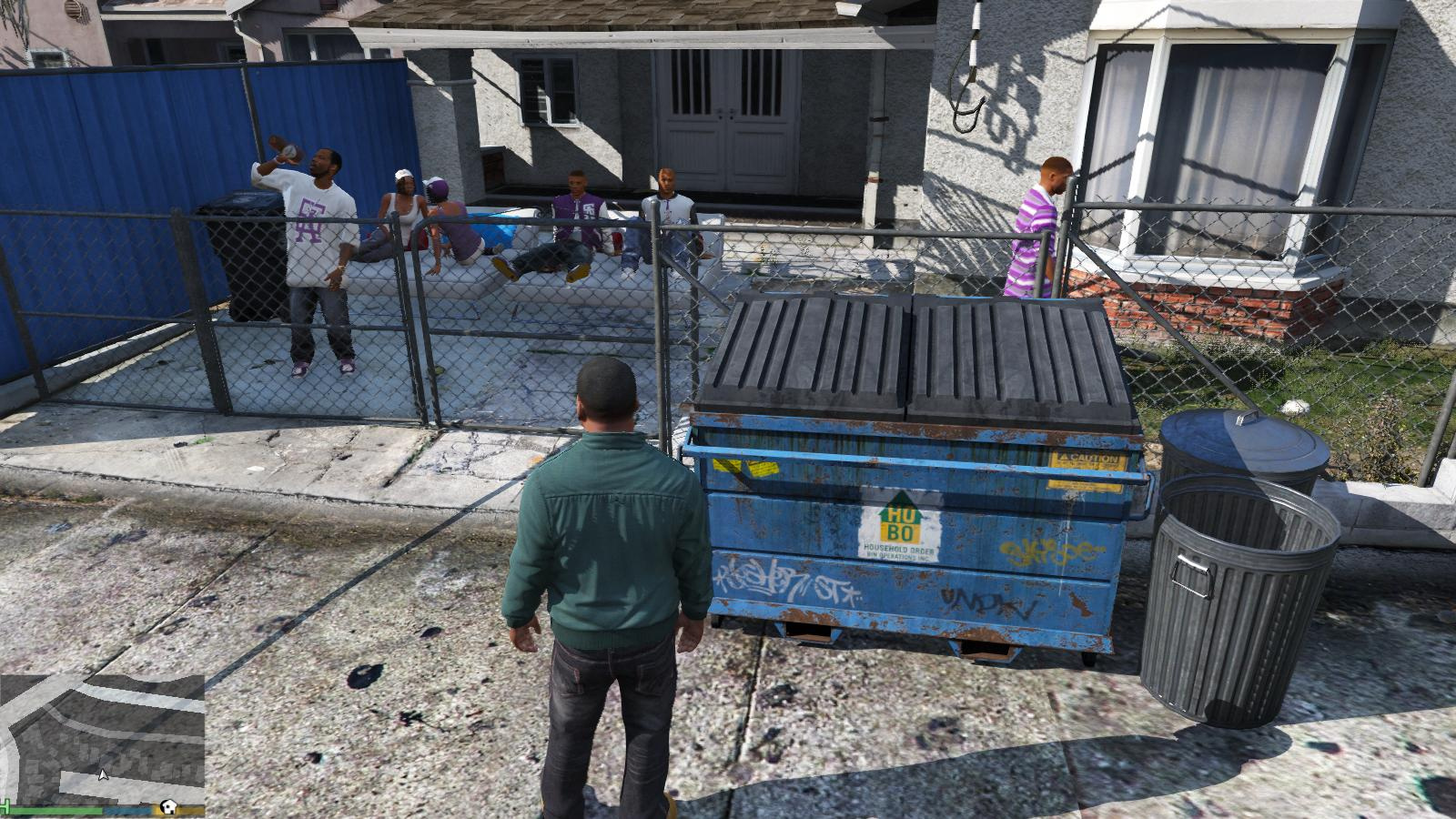 Gang Of Ballas In Grove St Gta 5 Mods